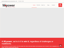 Tablet Screenshot of mpoweryourbusiness.com